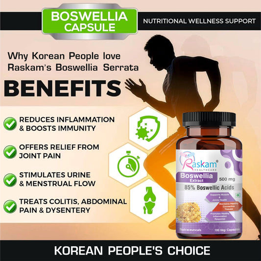 The Korean Craze: Love for Raskam Boswellia Serrata Capsules