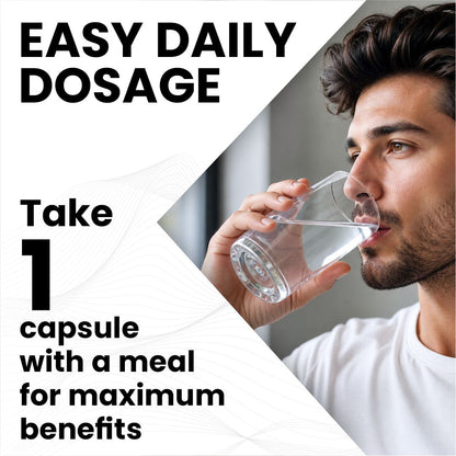 Raskam High Absorption Magnesium Glycinate -120 Vegetable Capsules ,1500mg