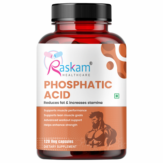 Raskam Phosphatidic Acid Capsules Enriched Phospholipid Complex for brain & cognitive health, 60 Veg Caps
