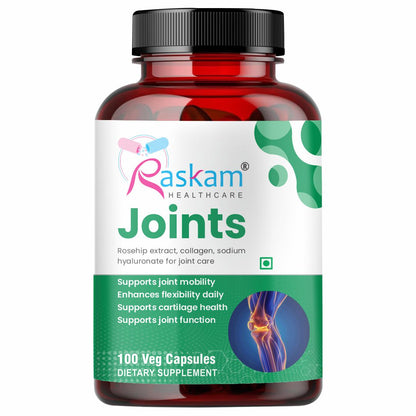 Raskam Joints - 100 Capsules - Cartilage Joint and Bone Health