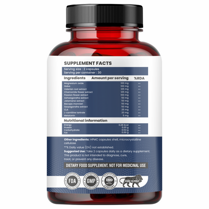 Raskam Night Shred Capsules | Advanced Night Time Fat Burner For Men Women | Natural Sleep | Appetite Suppressant | Powerful Thermogenic | Weight Loss Supplement -60 Capsules