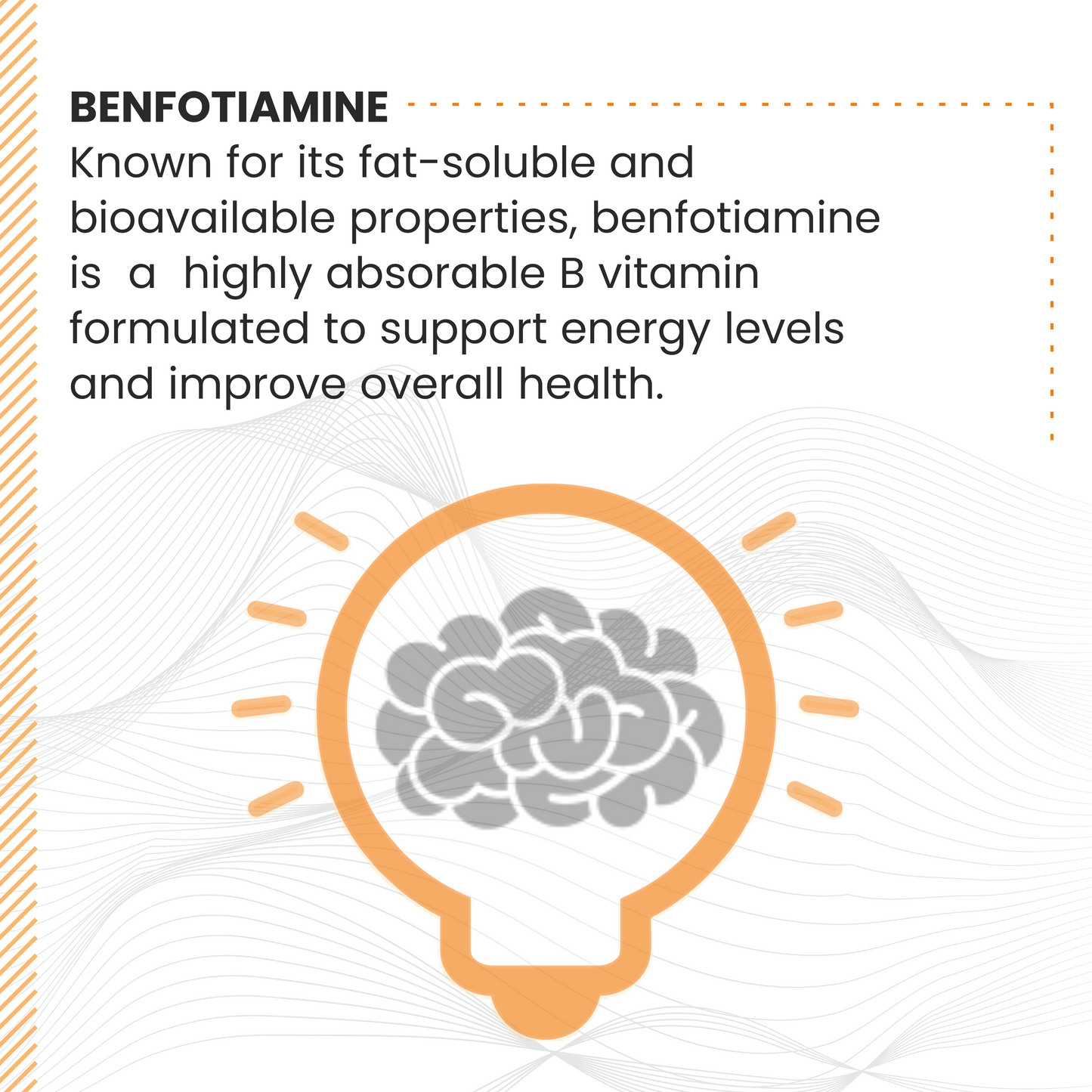 Raskam Benfotiamine+ 600mg  - Antioxidant & Energy Support - Promotes Nerve Health & Metabolic Function - Nutraceutical Supplement 100-Capsules