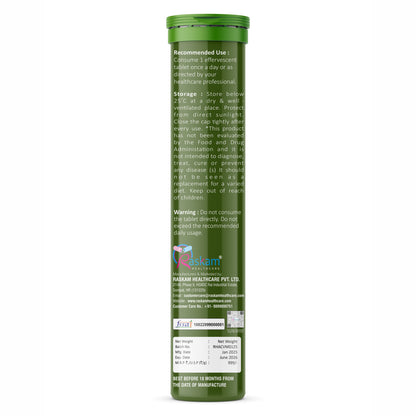 Raskam ACV Moringa 5 in 1 formula Effervescent Tablets Helps To Turn Fat Into Energy | With Carnitine, Pomegranate & Cinnamon | Supports Fat Burn | Weight Loss Drink for Women, Men | No Added Sugar | Orange Flavor | 15 Fizz Tablets (1100mg)