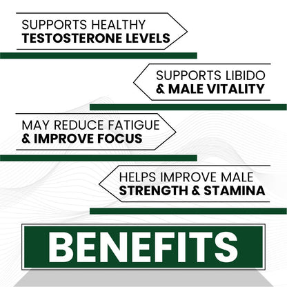 Raskam Fadogia Agrestis with Tongkat Ali Capsules, Maximum Strength, May Support athletic performance, stamina and stress tolerance, Vegan Friendly, 60 Capsules