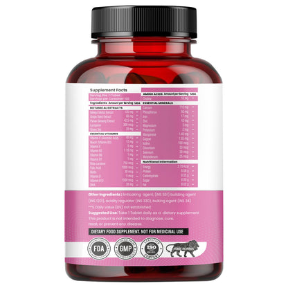 Raskam Multi Women - 100 Tablets-No.1 Multivitamin for Women with Biotin, Vitamin C & 29 vital Nutrients for Overall Health, Radiance, Strong Bones & Immunity