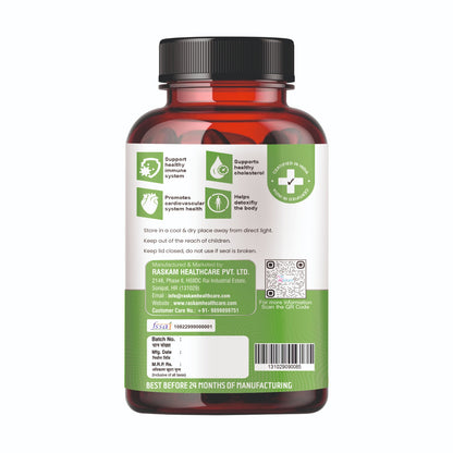 Raskam Noni Extract 700mg-100 Veg Capsules-Good For Body Detoxifier, Immunity Booster, Joint Pain Relief , Restful Sleep