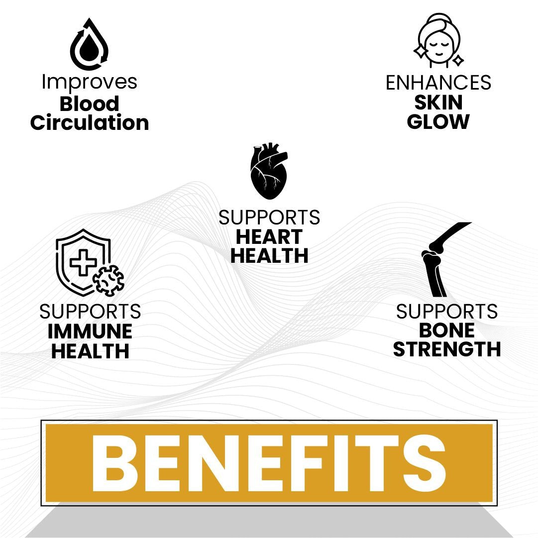 Raskam Vita C Plus - 100 Capsules - Antioxidant & Immune Support - Overall Health - Skin Anti-Ageing -Supports Healthy Skin & Joints