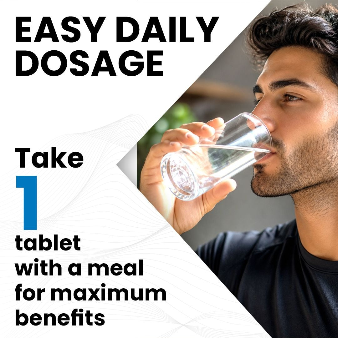 Raskam Multi Men - 100 Tablets-No.1 Multivitamin for Men with Panax Ginseng, Gingko Biloba & 29 vital Nutrients for Overall Health, Vitality , Strong Bones & Immunity
